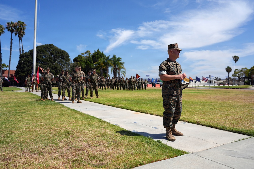 MCTSSA Change of Command Ceremony