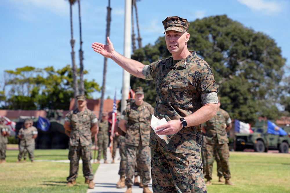 MCTSSA Change of Command Ceremony