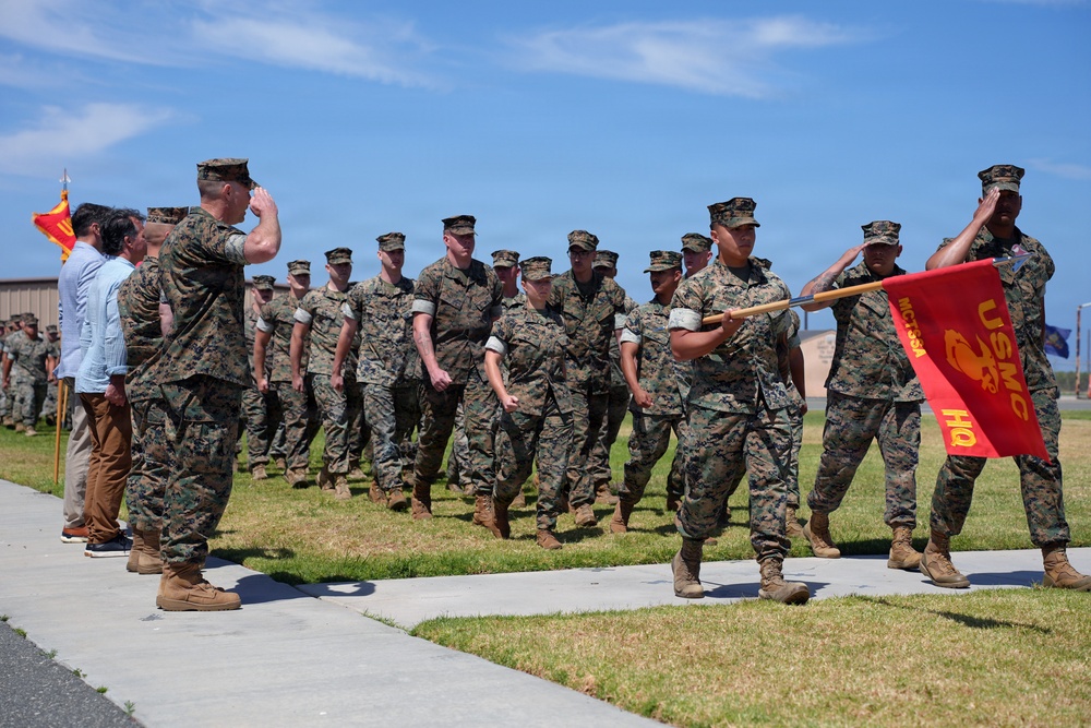 MCTSSA Change of Command Ceremony