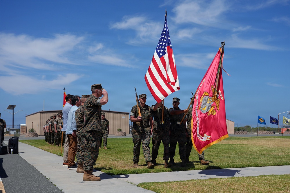 MCTSSA Change of Command Ceremony
