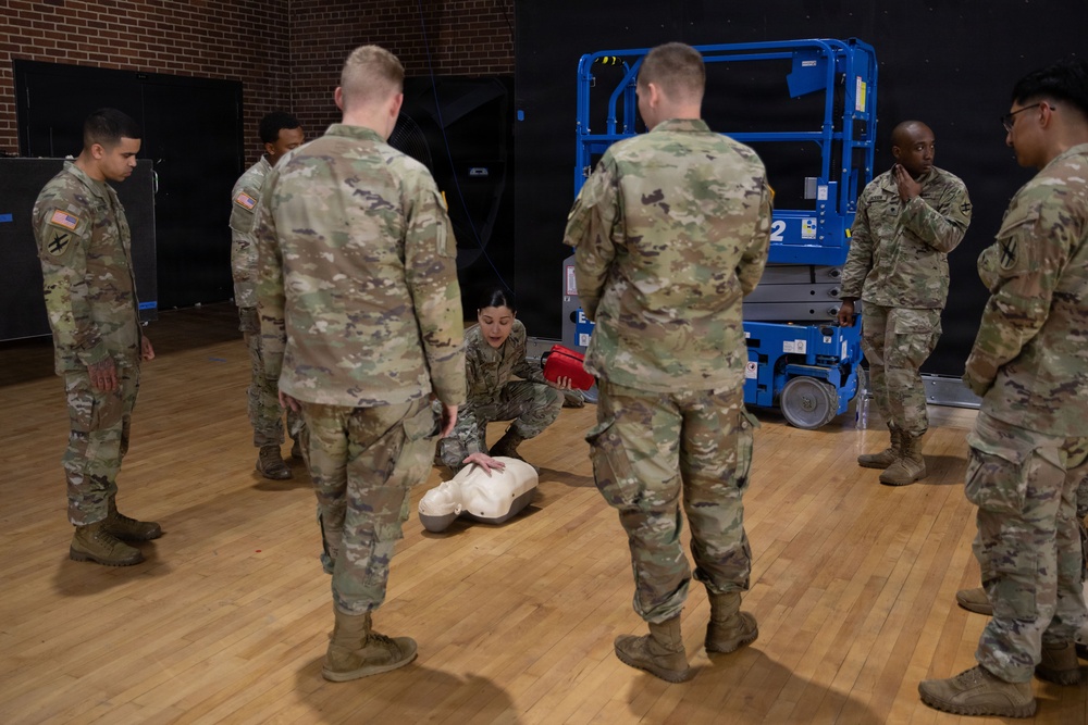 JTF-DC National Guardsmen Get CPR Certified