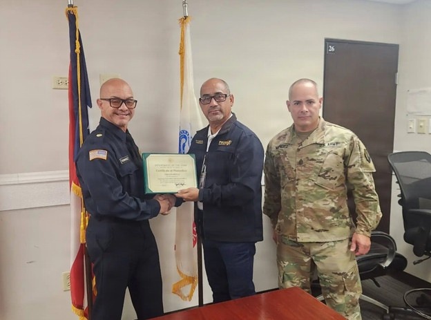 Fort Buchanan Police Officers Achieve Career Milestones Through Dedication, Service and Perseverance
