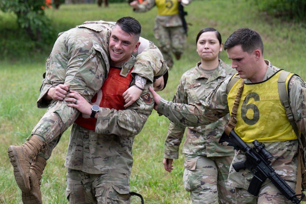 OAY nominees participate in Warrior Challenge at JBA