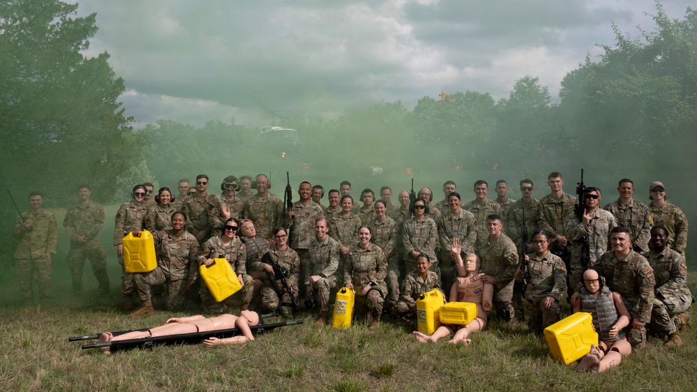 OAY nominees participate in Warrior Challenge at JBA