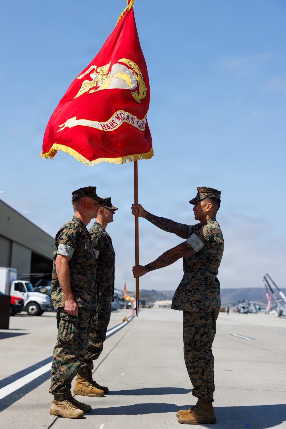 Marine Corps Air Station Camp Pendleton Change of Command Ceremony