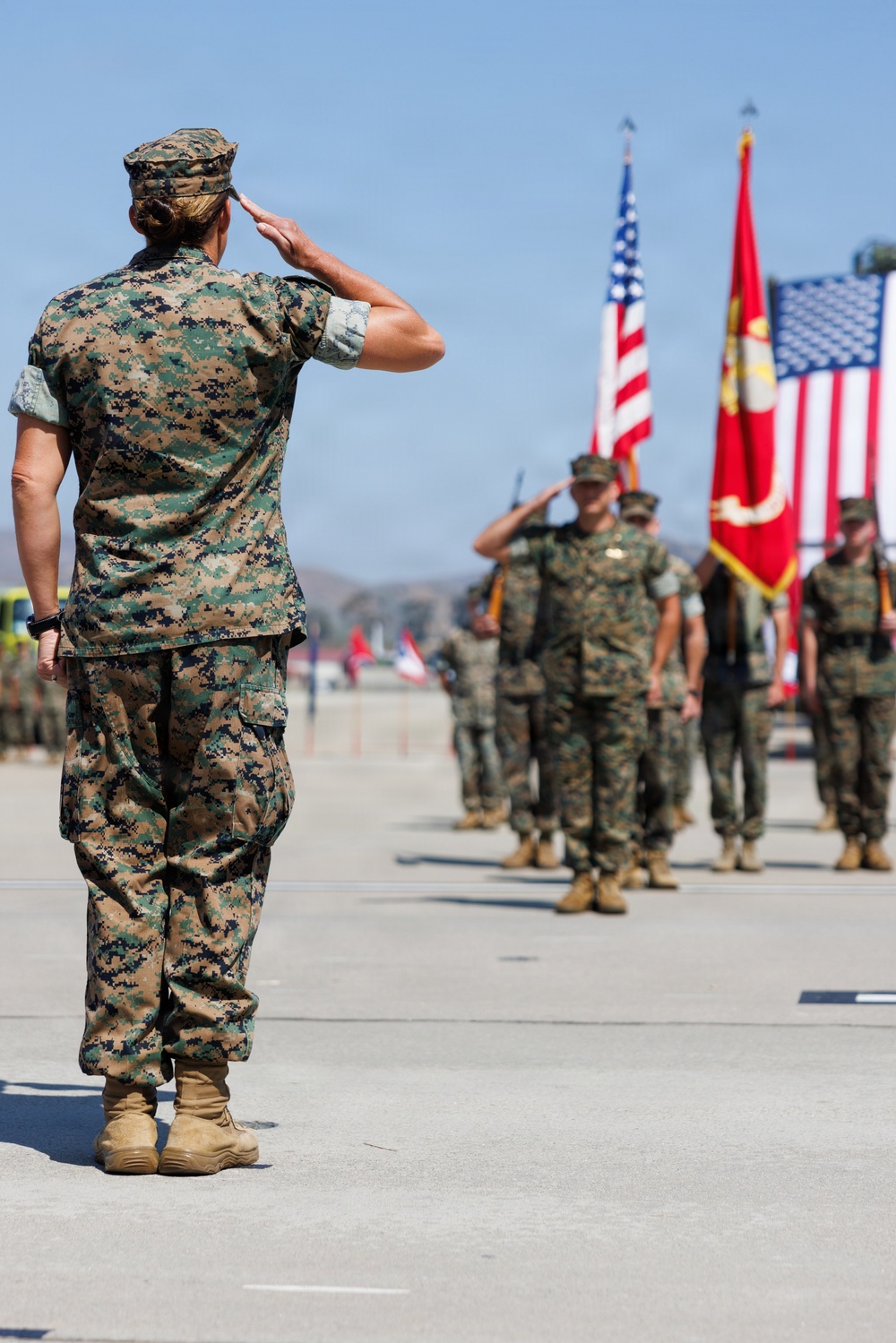 Marine Corps Air Station Camp Pendleton Change of Command Ceremony