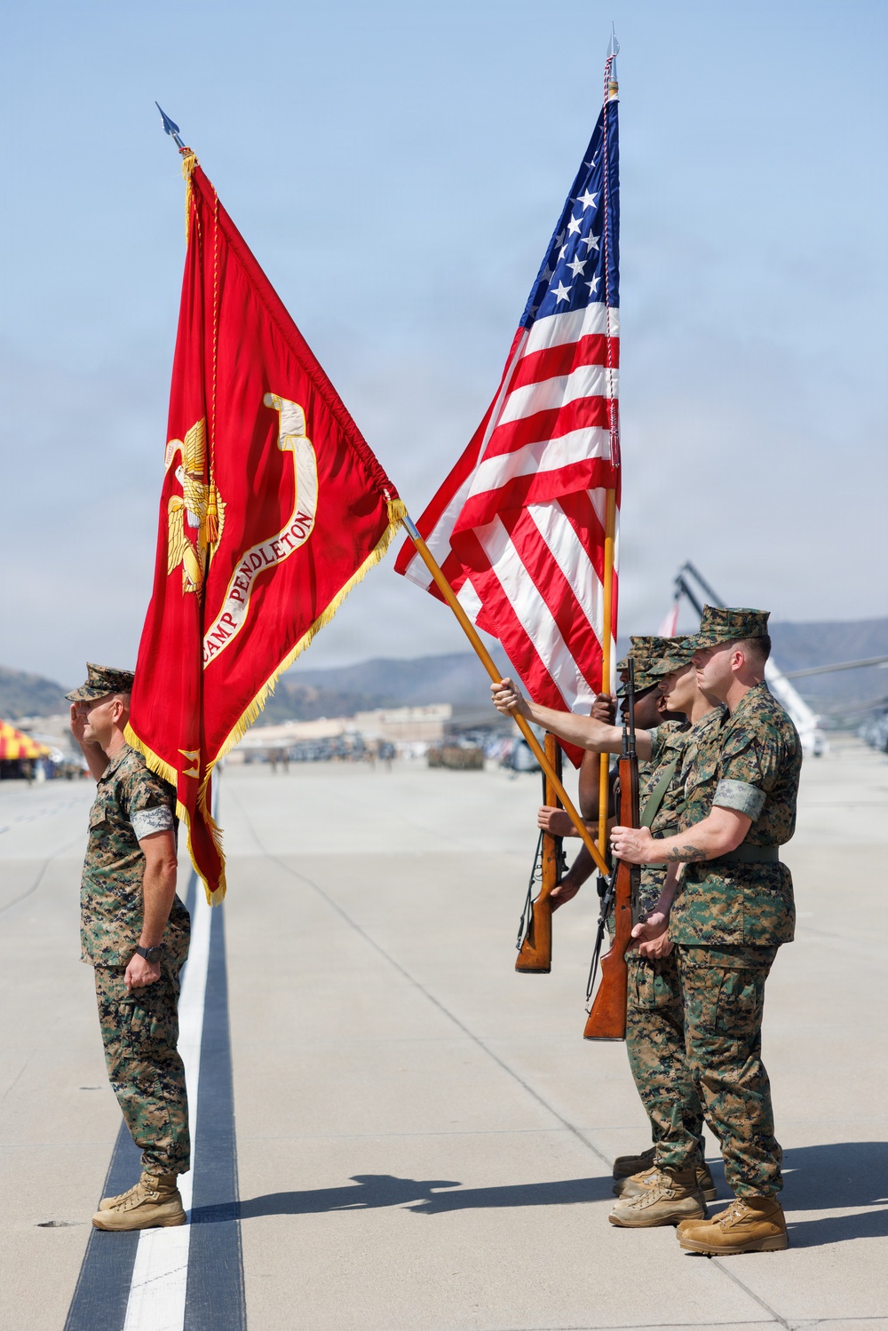 Marine Corps Air Station Camp Pendleton Change of Command Ceremony
