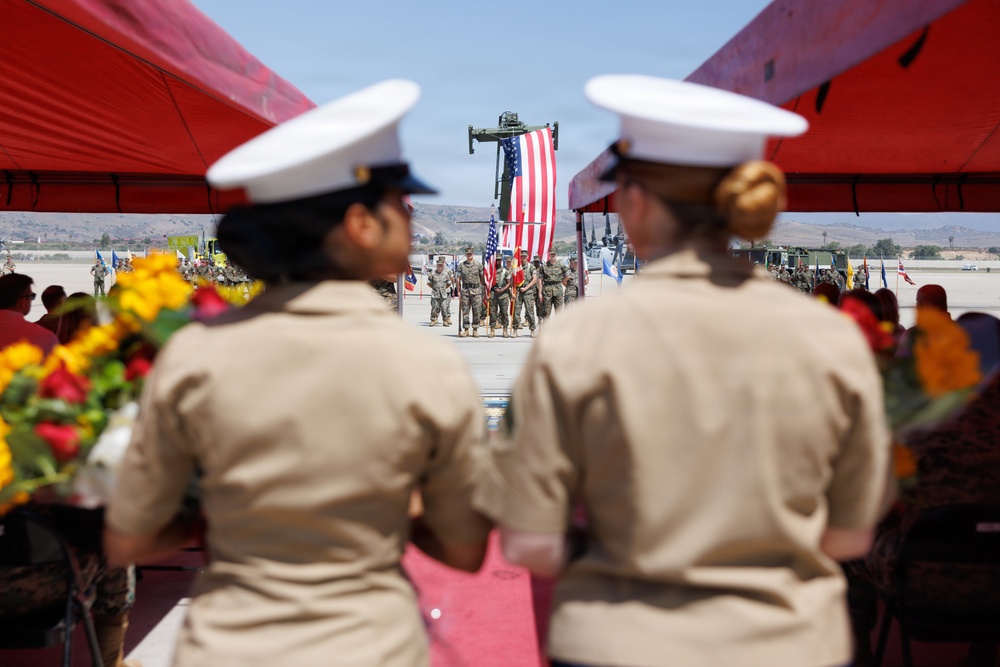 Marine Corps Air Station Camp Pendleton Change of Command Ceremony