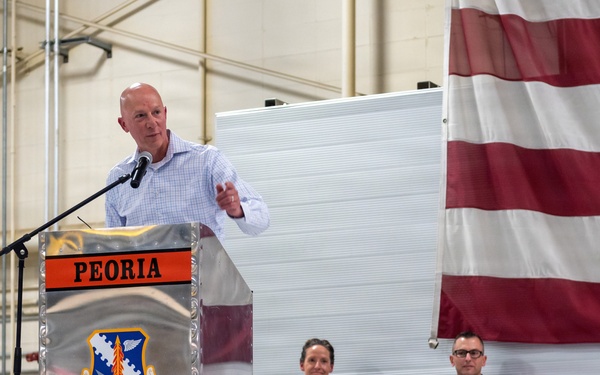 Illinois Air National Guard commander Maj. Gen. Daniel McDonough retires after nearly four decades of military service