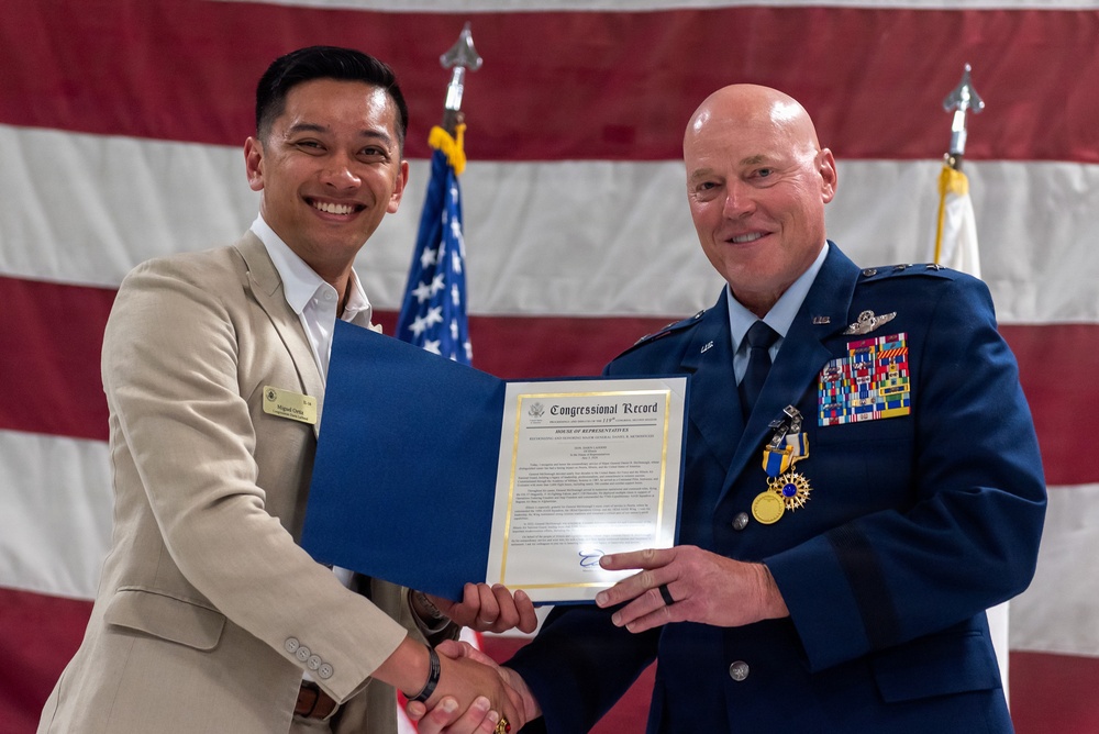 Illinois Air National Guard commander Maj. Gen. Daniel McDonough retires after nearly four decades of military service