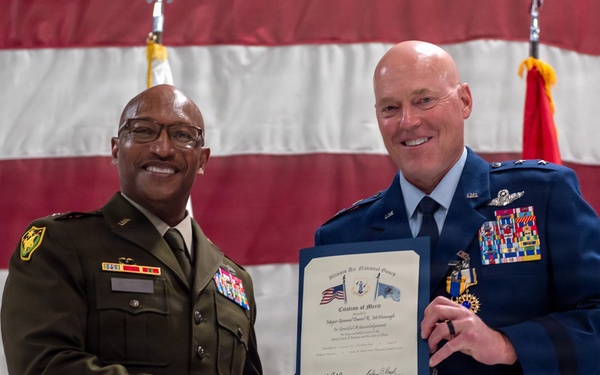 Illinois Air National Guard commander Maj. Gen. Daniel McDonough retires after nearly four decades of military service