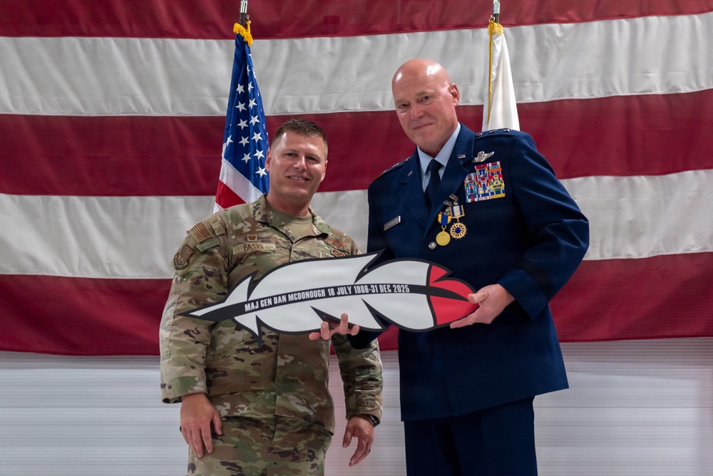Illinois Air National Guard commander Maj. Gen. Daniel McDonough retires after nearly four decades of military service