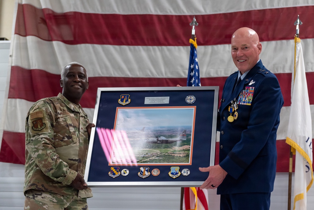 Illinois Air National Guard commander Maj. Gen. Daniel McDonough retires after nearly four decades of military service