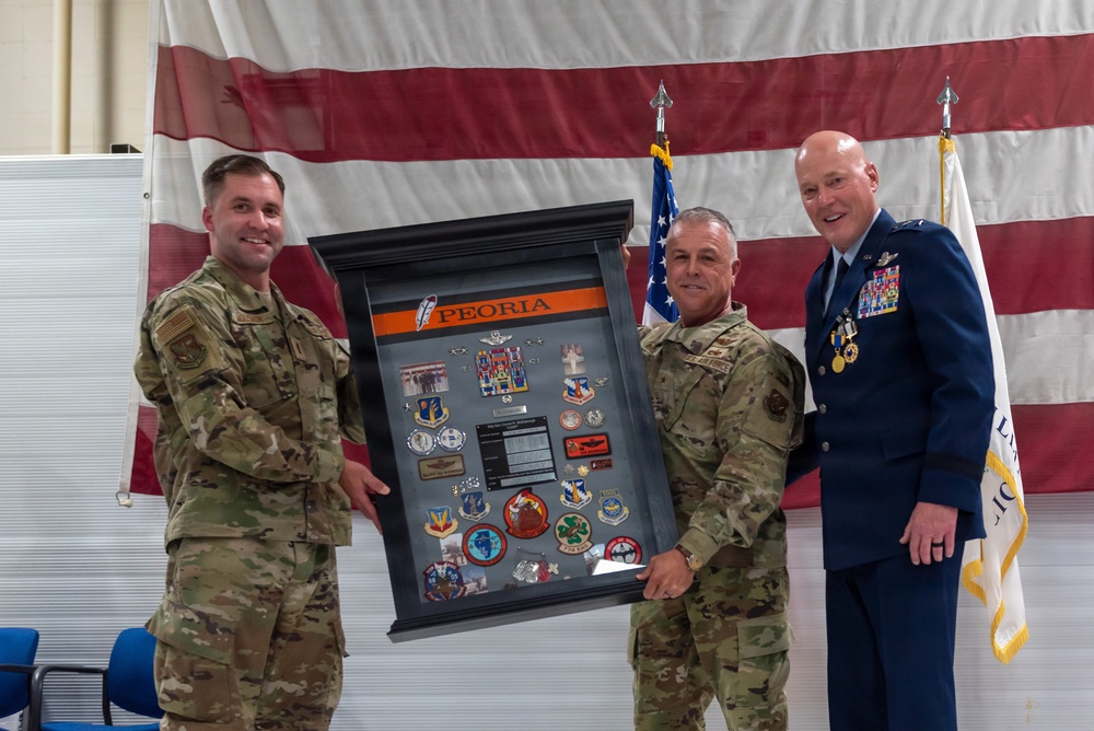 Illinois Air National Guard commander Maj. Gen. Daniel McDonough retires after nearly four decades of military service