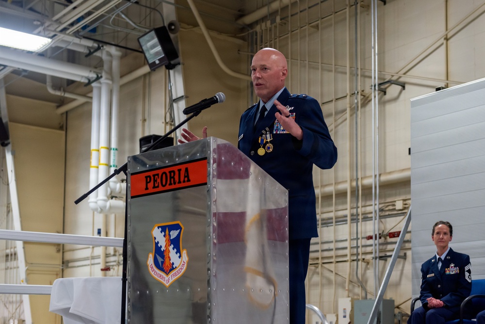 Illinois Air National Guard commander Maj. Gen. Daniel McDonough retires after nearly four decades of military service