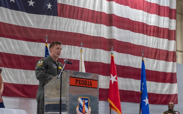 Illinois Air National Guard commander Maj. Gen. Daniel McDonough retires after nearly four decades of military service