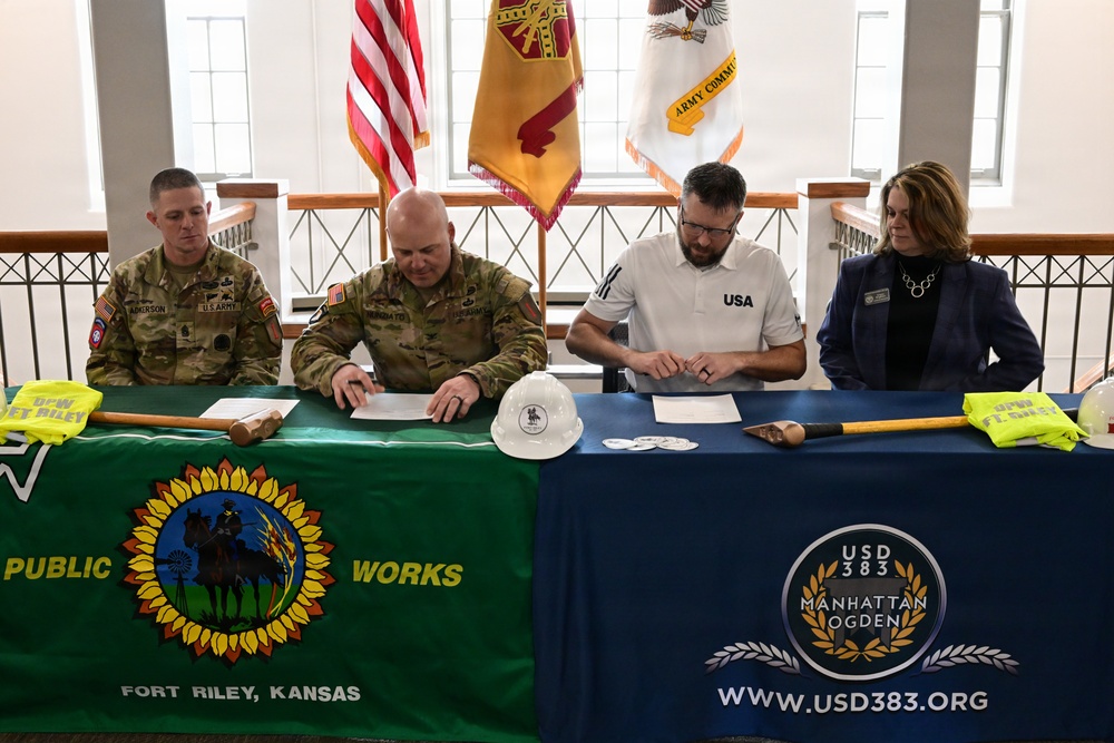 USD 383 &amp; Fort Riley Intergovernmental Support Agreement
