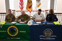 USD 383 &amp; Fort Riley Intergovernmental Support Agreement