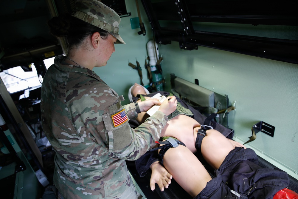 205th Medical Company Ground Ambulance Annual Training