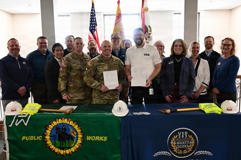 USD 383 &amp; Fort Riley Intergovernmental Support Agreement