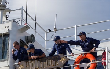 Coast Guard Cutter Hollyhock returns to Honolulu after first Operation Blue Pacific Patrol
