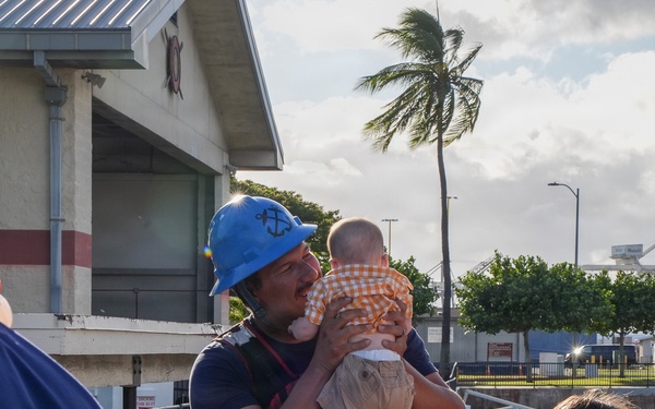 Coast Guard Cutter Hollyhock returns to Honolulu after first Operation Blue Pacific Patrol
