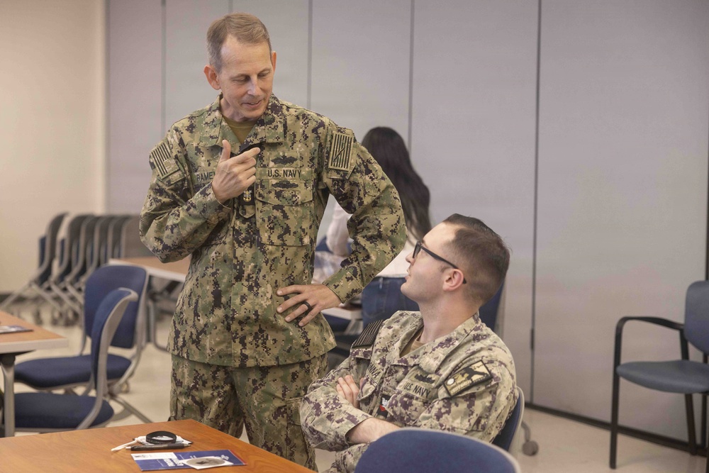 Navy Wounded Warrior hosts Lunch and Learn