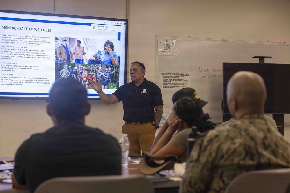 Navy Wounded Warrior hosts Lunch and Learn