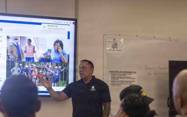 Navy Wounded Warrior hosts Lunch and Learn