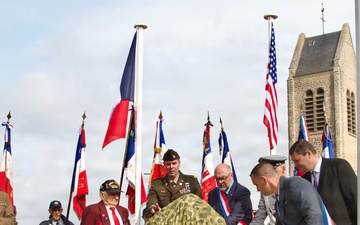 Last WWII veteran of 90th Infantry Division speaks at monument unveiling