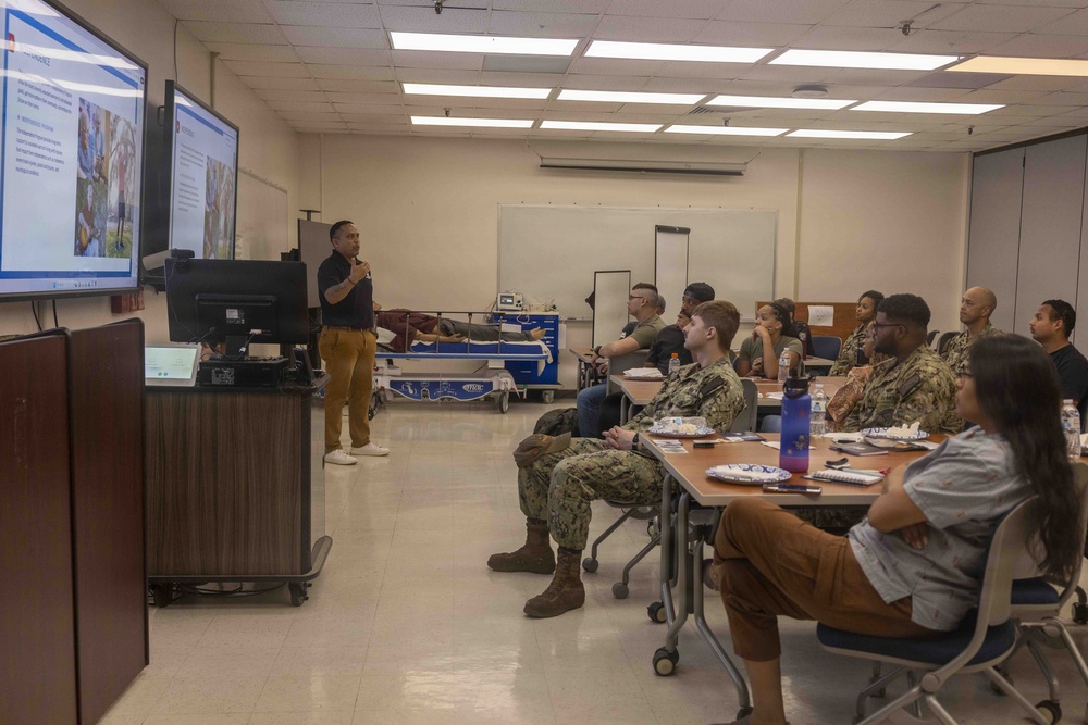 Navy Wounded Warrior hosts Lunch and Learn