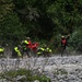 U.S. Coast Guard Air Station Astoria crew works alongside Oregon National Guard, Clackamas County Fire Department and other partner agencies during a full-scale inland water rescue training exercise in Sandy Oregon.