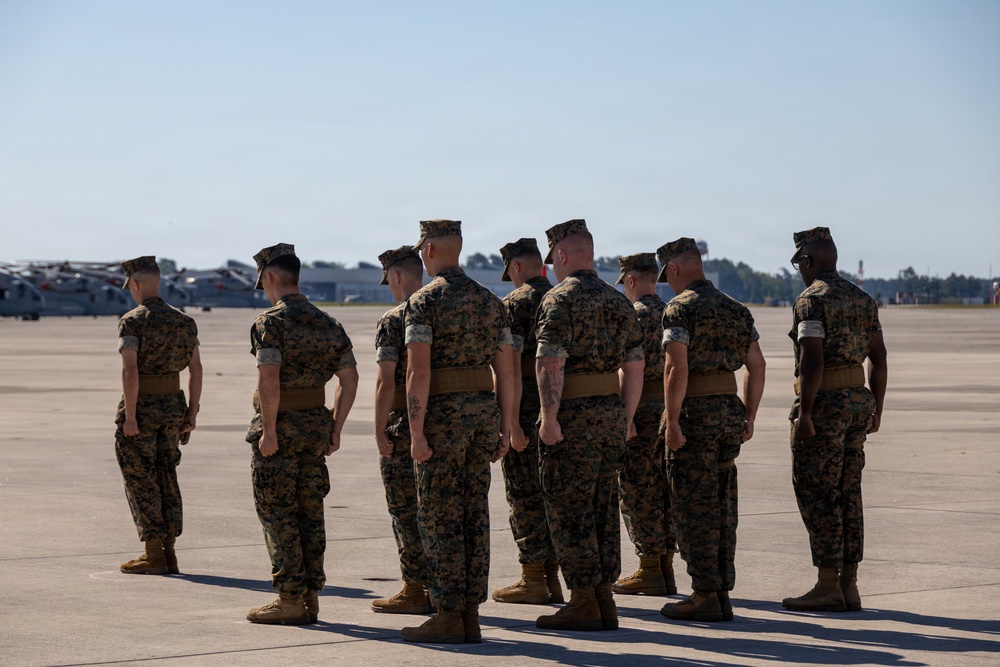 HMH-461 change of command
