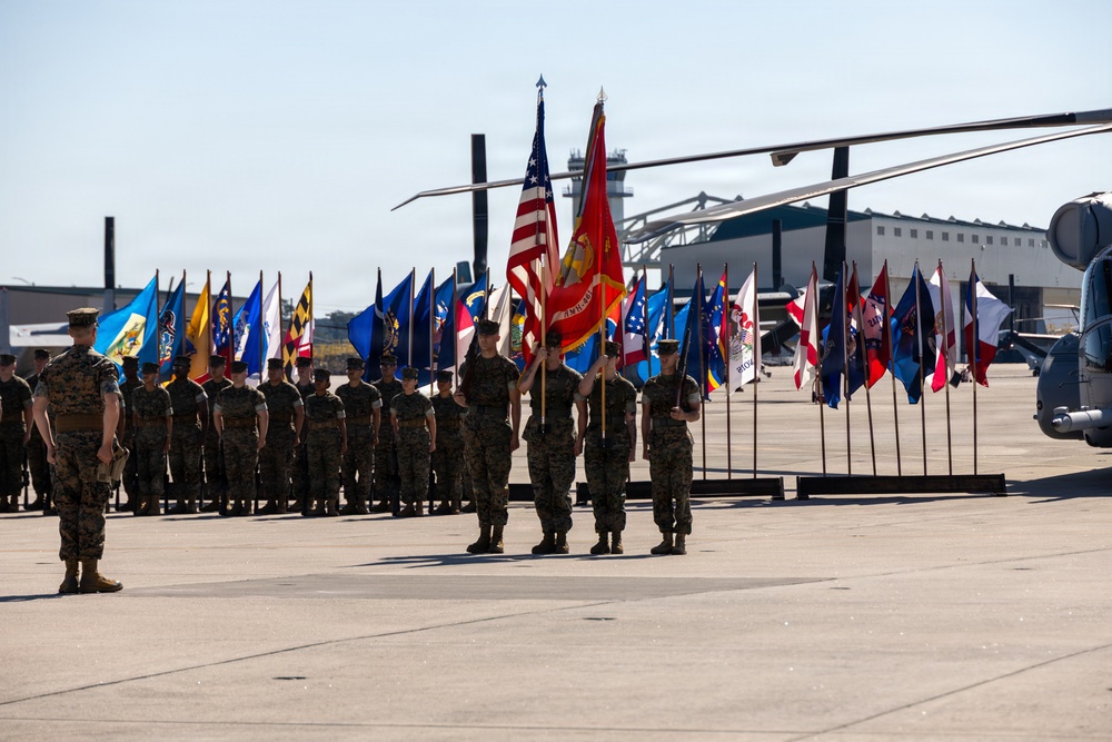 HMH-461 change of command