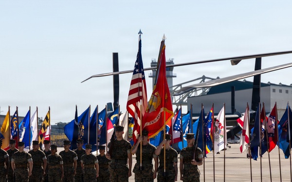 HMH-461 change of command