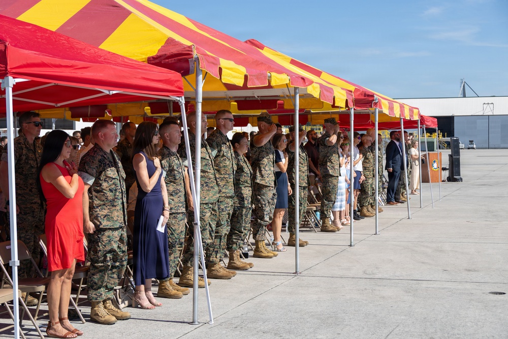HMH-461 change of command