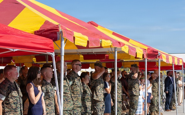 HMH-461 change of command
