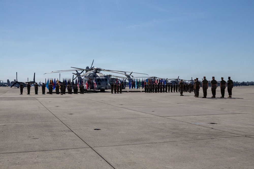 HMH-461 change of command