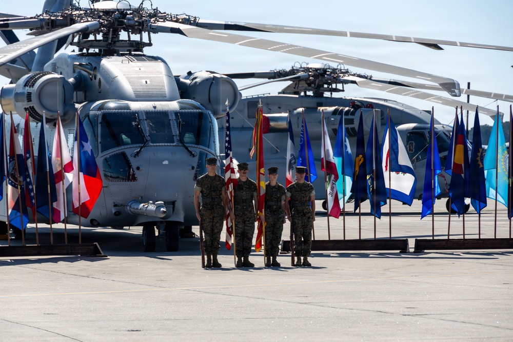 HMH-461 change of command