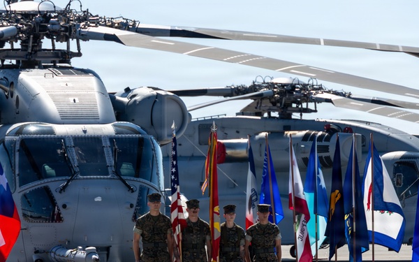 HMH-461 change of command