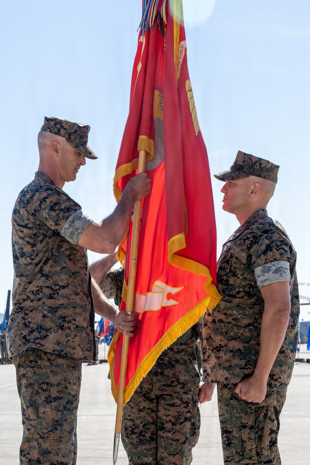 HMH-461 change of command