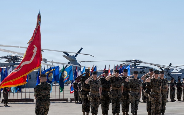 HMH-461 change of command