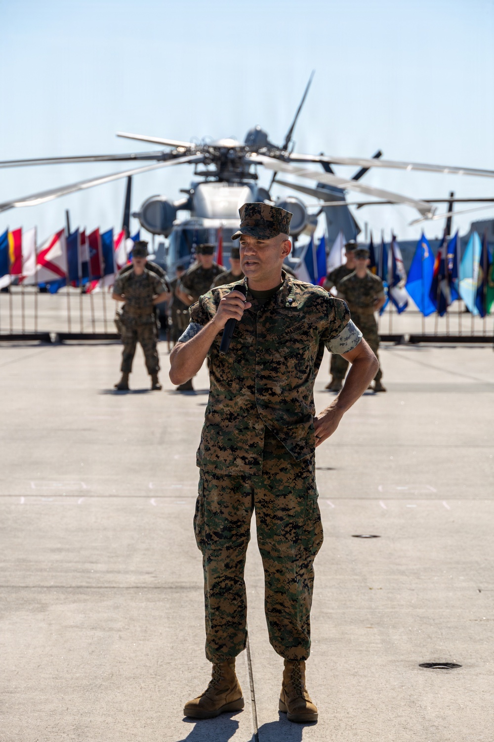 HMH-461 change of command