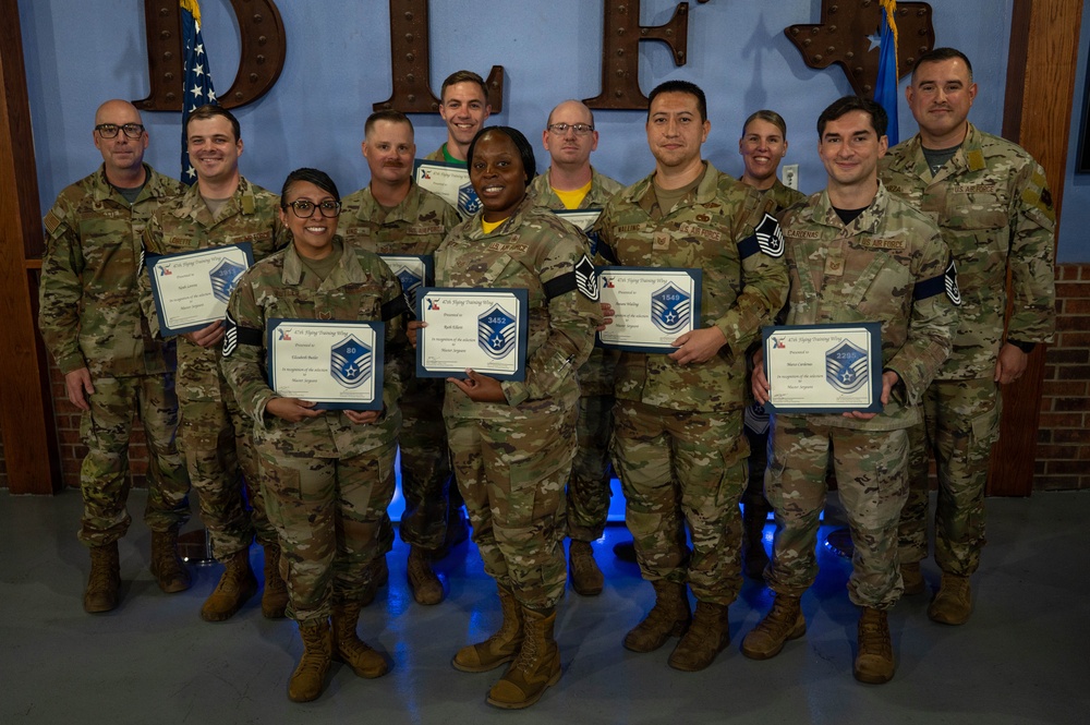 Laughlin celebrates newest master sergeant selections
