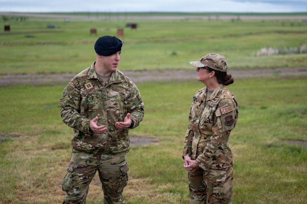 20th Air Force commander visits Malmstrom AFB