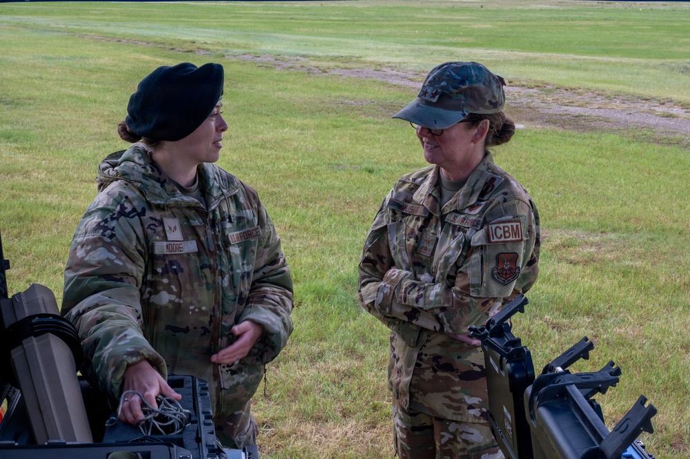 20th Air Force commander visits Malmstrom AFB