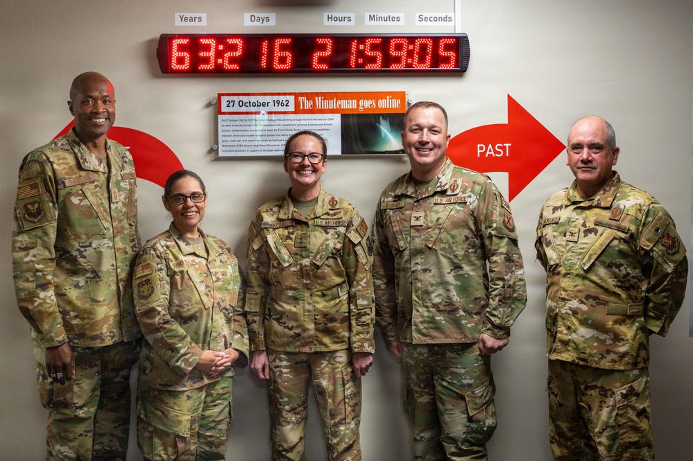 20th Air Force commander visits Malmstrom AFB