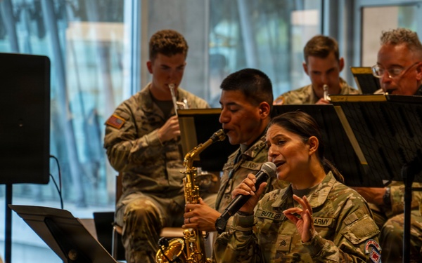 106th Army Band Plays At Crystal Bridges Museum Of American Art