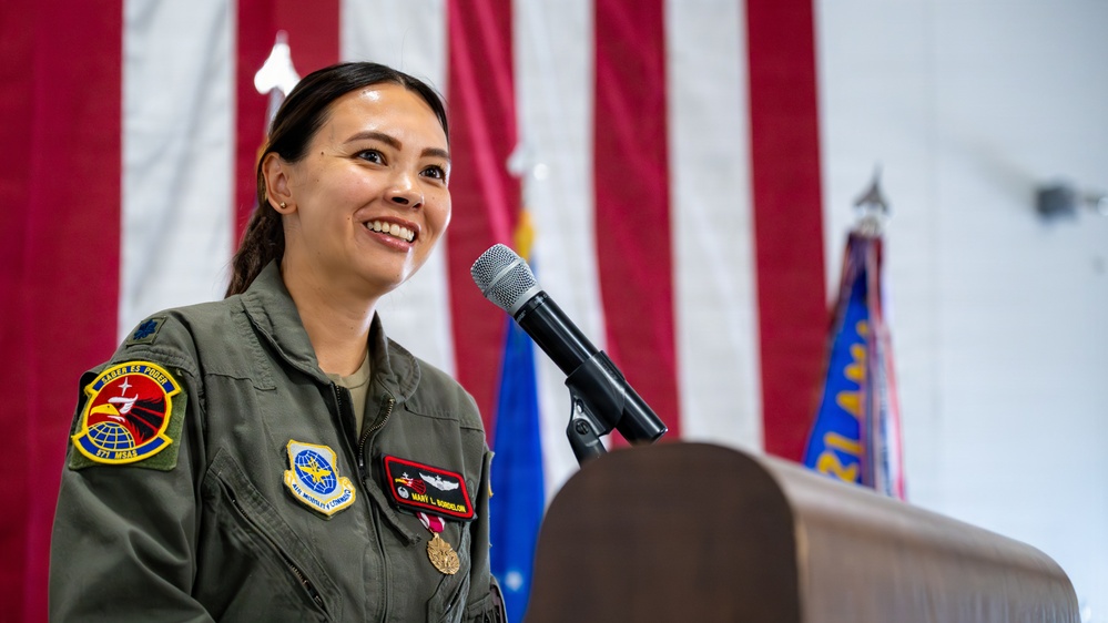 571st MSAS welcomes new commander