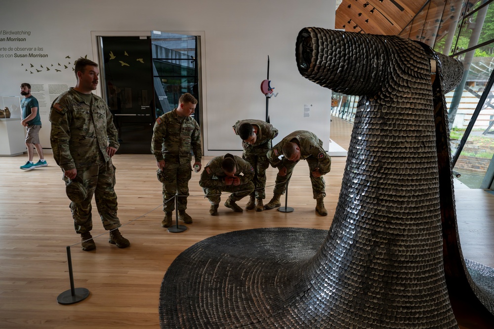 106th Army Band Plays At Crystal Bridges Museum Of American Art